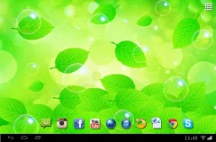 Spring Leaves Live Wallpaper - screenshot 2