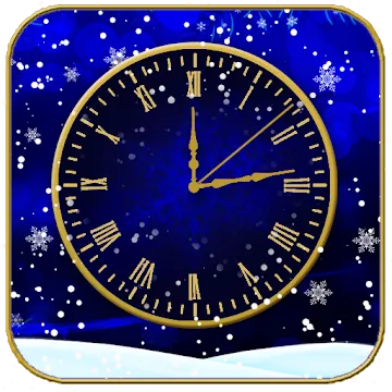 Winter Clock live wallpaper - app icon