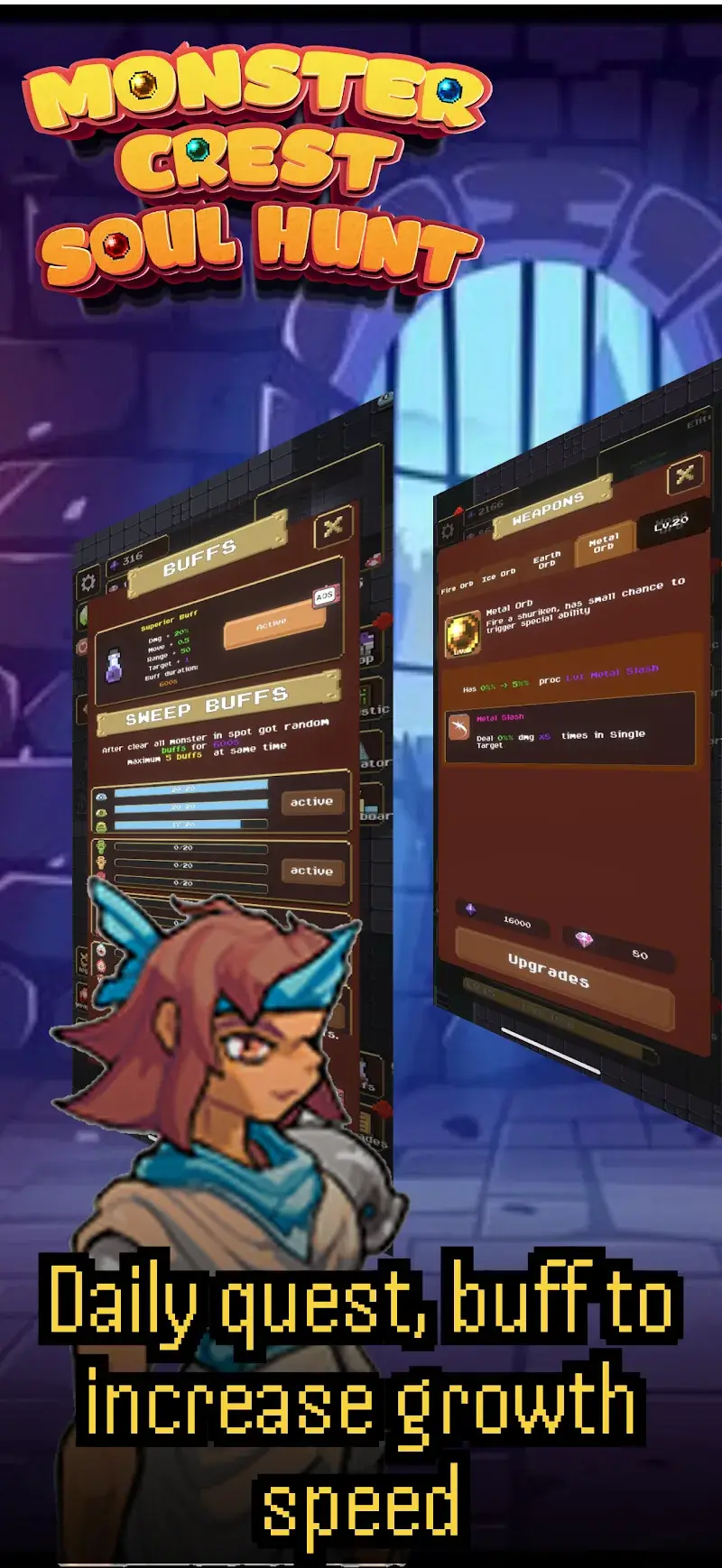 Monster Crest Idle RPG Hunt - screenshot 3