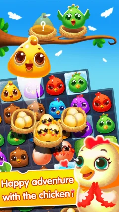 Chicken Splash 2 - Collect Eggs & Feed Babies - screenshot 3