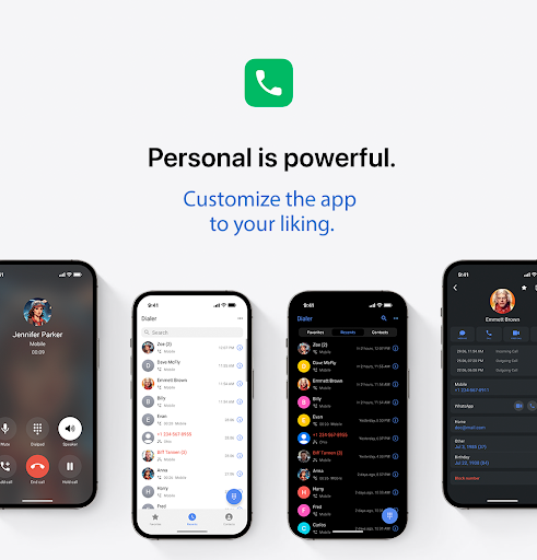 Right Dialer - screenshot 1