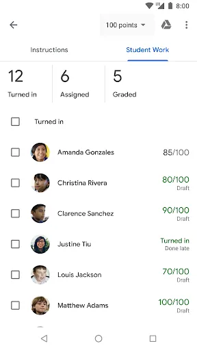 Google Classroom APK 9.0.261.20.90.15 for Android - screenshot 1