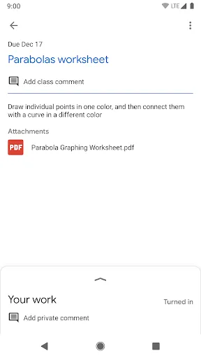 Google Classroom APK 9.0.261.20.90.15 for Android - screenshot 3