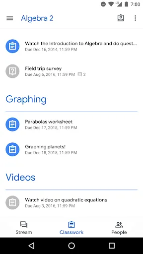 Google Classroom APK 9.0.261.20.90.15 for Android - screenshot 4