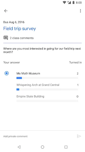 Google Classroom APK 9.0.261.20.90.15 for Android - screenshot 6
