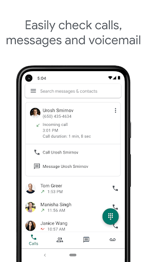 Google Voice APK 2026.02.20.873119253 (Latest Version) for Android - screenshot 1