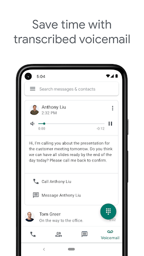 Google Voice APK 2026.02.20.873119253 (Latest Version) for Android - screenshot 4