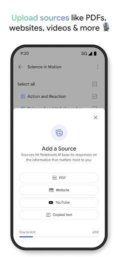 Google NotebookLM APK 2026.01.06.853388154 (Latest) for Android - screenshot 3