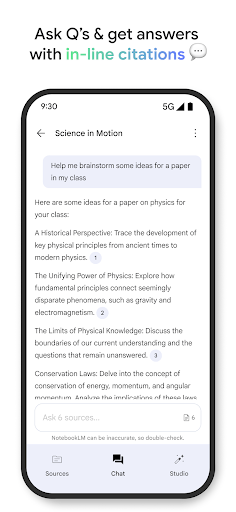Google NotebookLM APK 2026.01.06.853388154 (Latest) for Android - screenshot 5