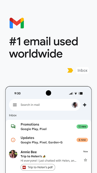 Gmail - screenshot 1