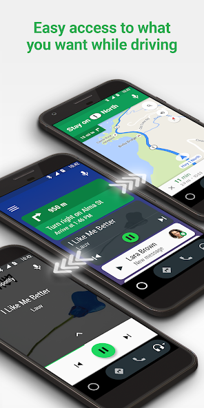 Android Auto – Google Maps, Media &amp; Messaging APK - screenshot 5