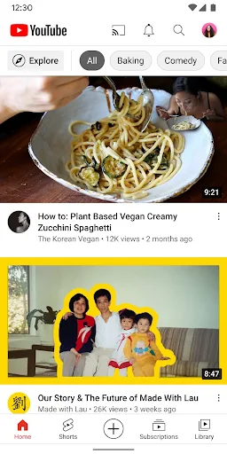 YouTube APK 21.09.266 (Latest Version) for Android - screenshot 4
