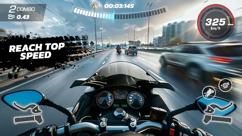Go Speed Moto Rider - screenshot 5
