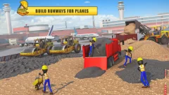 Stickman Airport Construction Excavator Simulator - screenshot 2