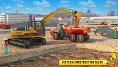 Stickman Airport Construction Excavator Simulator - screenshot 3