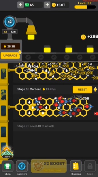 Idle Bee Factory Tycoon APK - screenshot 1