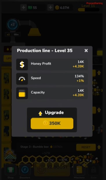 Idle Bee Factory Tycoon APK - screenshot 3