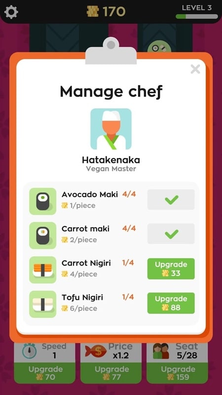 Sushi Bar - screenshot 2