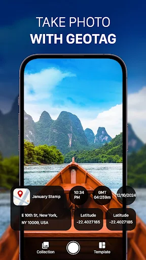 GPS Camera with Time Stamp - screenshot 2