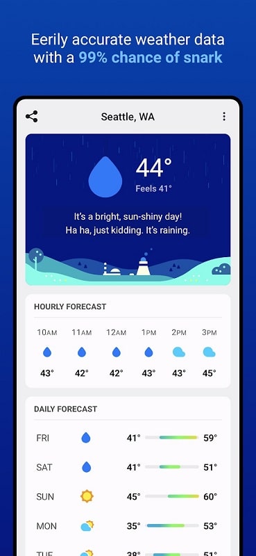 CARROT Weather APK - screenshot 3