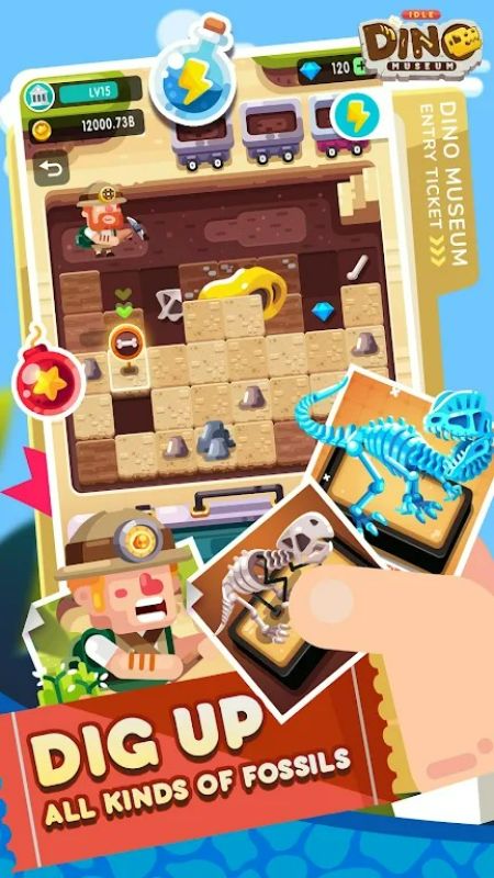 Idle Dino Museum APK - screenshot 2