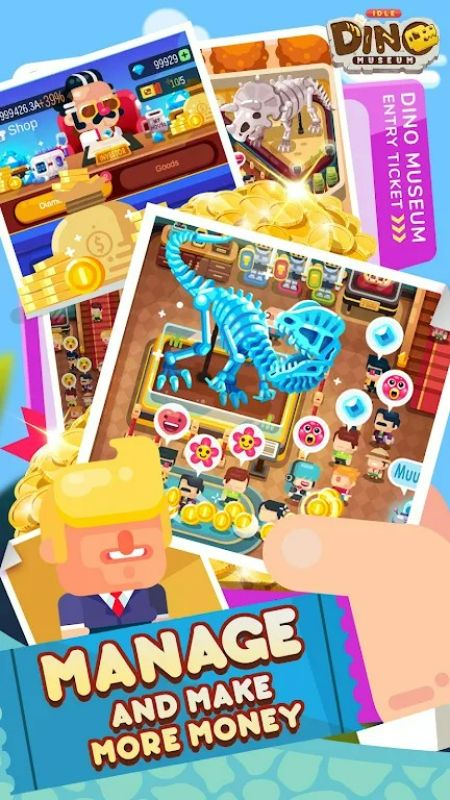 Idle Dino Museum APK - screenshot 3