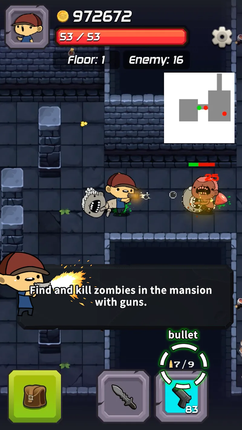 Zombie Mansion - screenshot 1