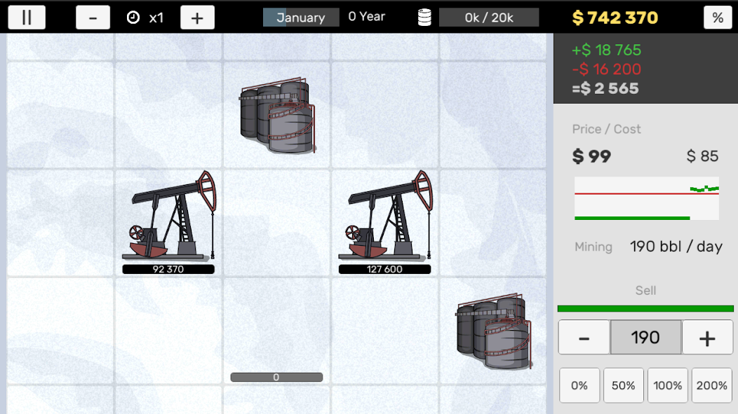 OIL: Economic Stragegy - screenshot 1