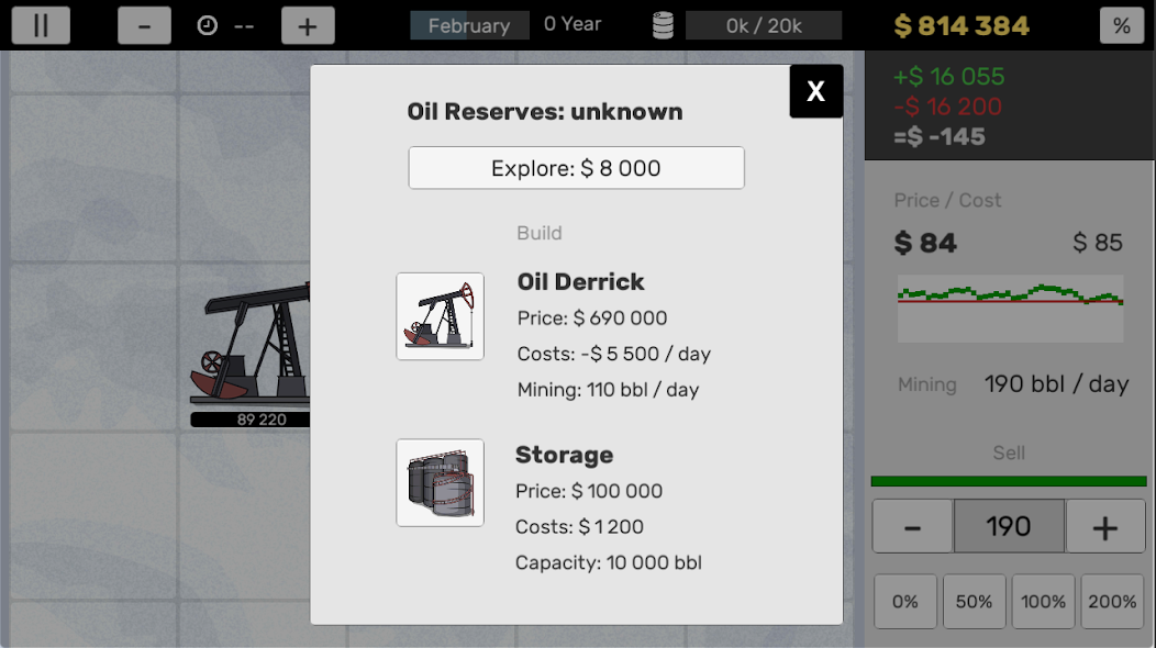 OIL: Economic Stragegy - screenshot 2