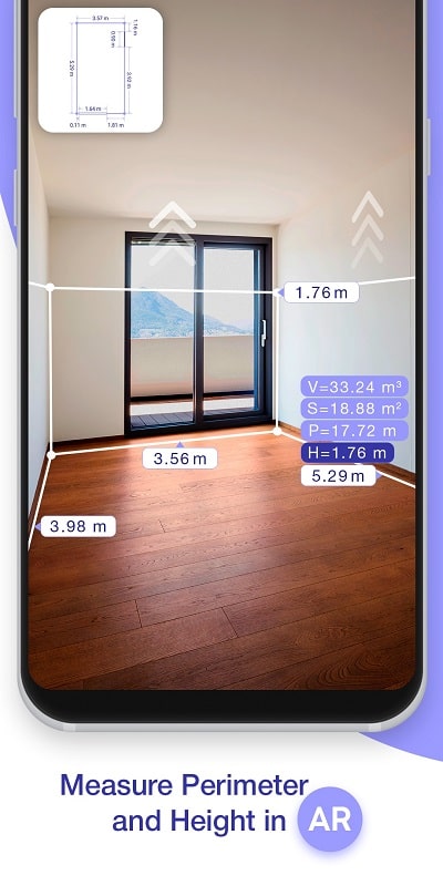 AR Plan 3D Tape Measure, Ruler APK - screenshot 3
