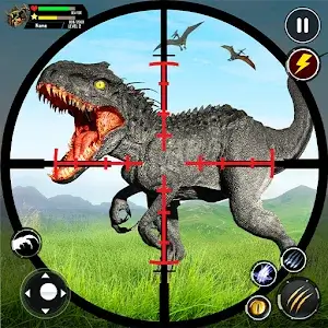 Wild Dino Hunting Jungle Games MOD APK icon
