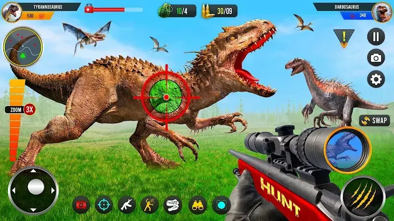 Wild Dino Hunting Jungle Games - screenshot 3
