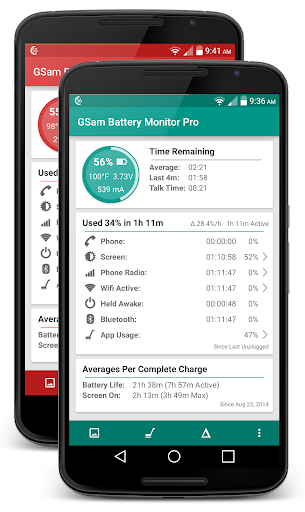 GSam Battery Monitor Pro - screenshot 1