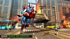 Super Captain Flying Robot City Rescue Mission - screenshot 2