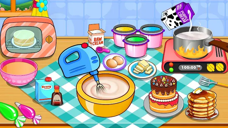 Kitchen Set Chef Cooking Games - screenshot 1