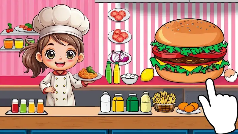 Kitchen Set Chef Cooking Games - screenshot 2
