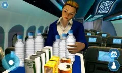 Airport Staff Flight Attendant Air Hostess Games - screenshot 1