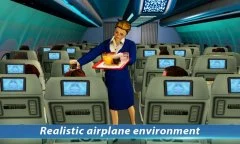 Airport Staff Flight Attendant Air Hostess Games - screenshot 4