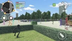 Grand Stickman Auto V - screenshot 1