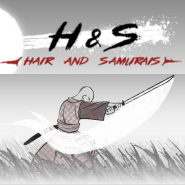 Hair and samurais - app icon