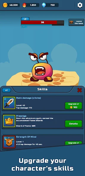 Tap Hero: Idle RPG Clicker - screenshot 1