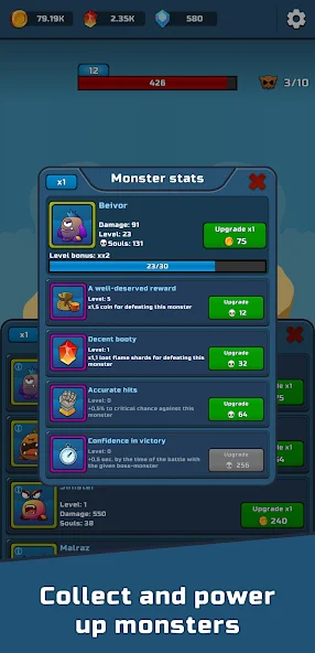 Tap Hero: Idle RPG Clicker - screenshot 2