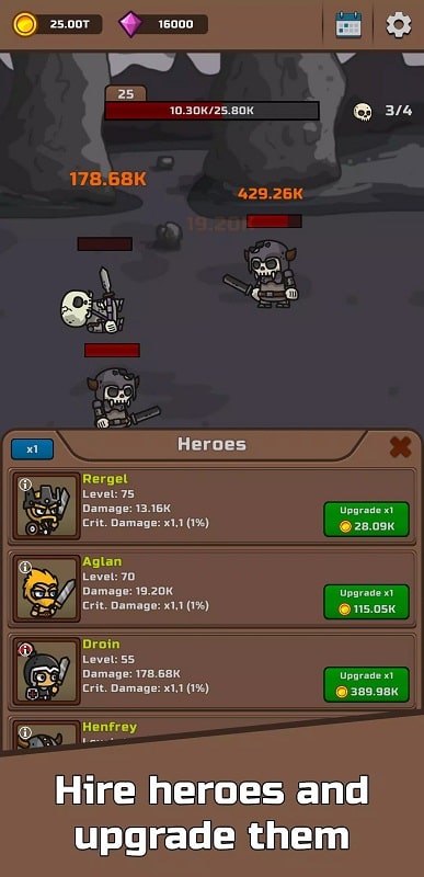 Tap Dungeon RPG Idle Clicker APK - screenshot 3