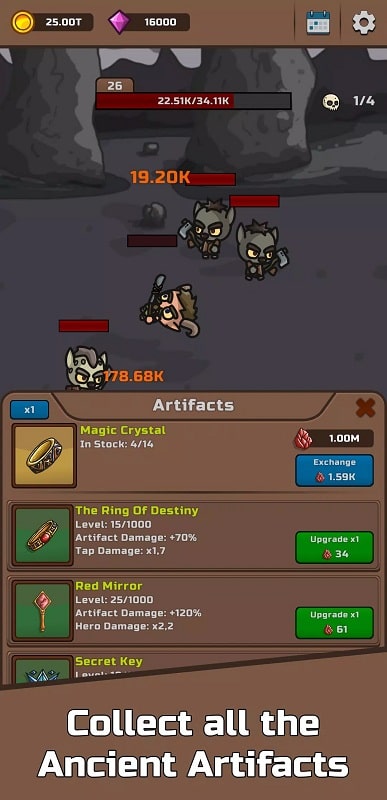 Tap Dungeon RPG Idle Clicker APK - screenshot 4