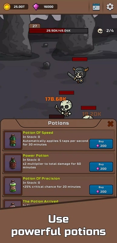 Tap Dungeon RPG Idle Clicker APK - screenshot 5