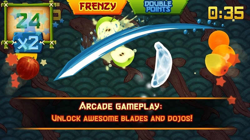 Fruit Ninja Classic - screenshot 1