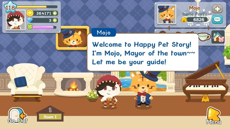 Happy Pet Story: Virtual Sim - screenshot 1