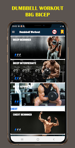 Dumbbell Workout - screenshot 5
