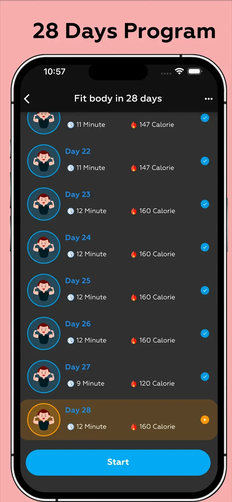 Home Workouts - Lose Weight - screenshot 5