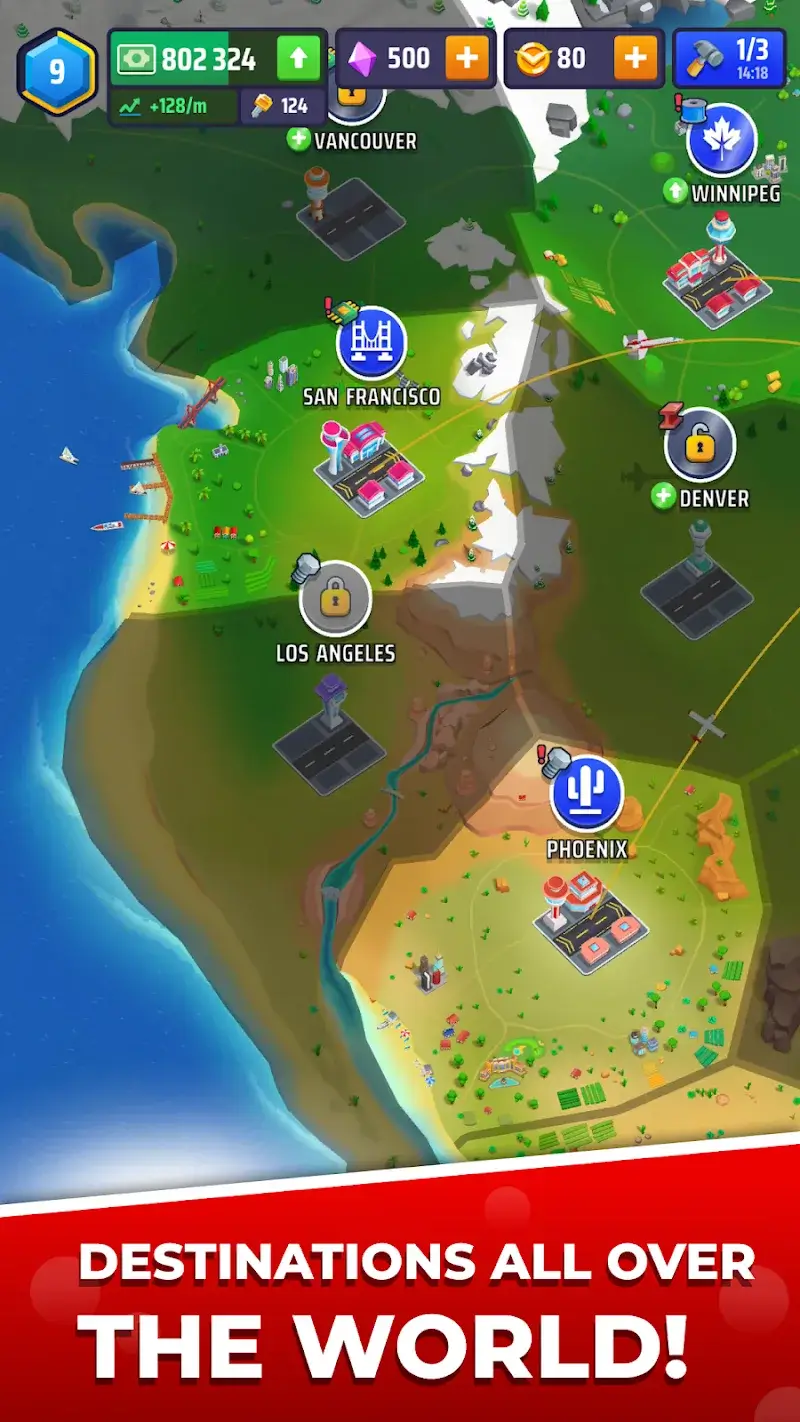 Idle Airplane Inc. Tycoon - screenshot 5